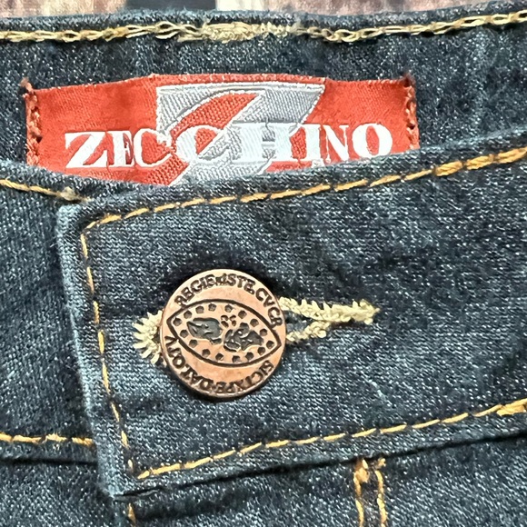 Zecchino Dark Wash Denim Short Shorts - size 7 - Picture 7 of 7